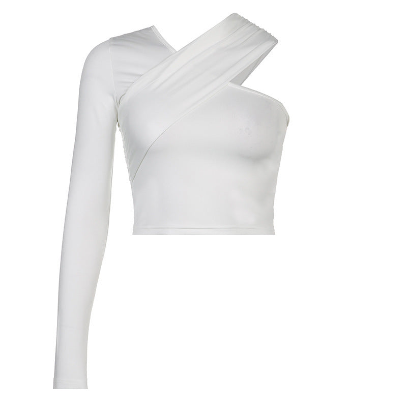 Ms. Sassy One-Shoulder Top