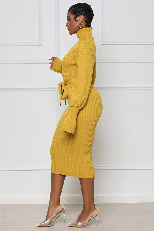 TOO HOT 4 U SWEATER DRESS