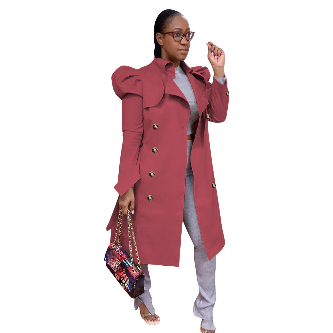 Everyday Glam Trench Coat