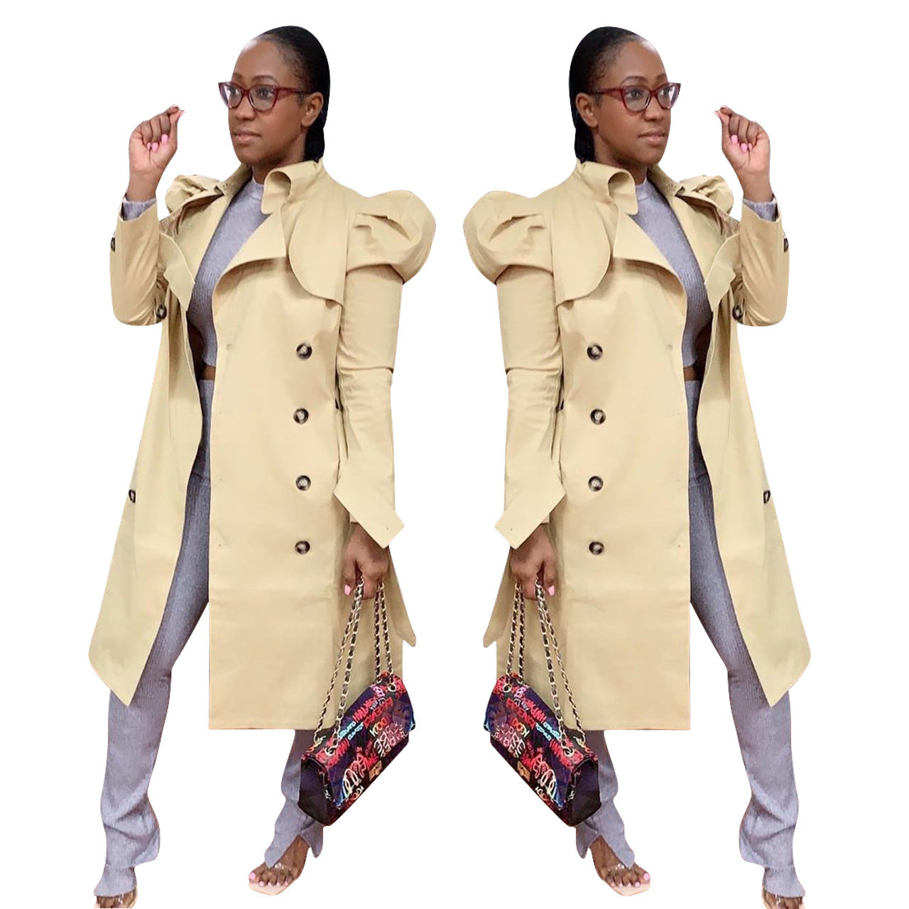 Everyday Glam Trench Coat