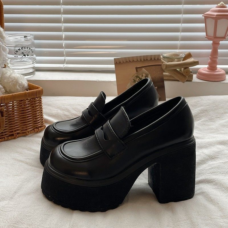 Mary Jane Heel Loafers