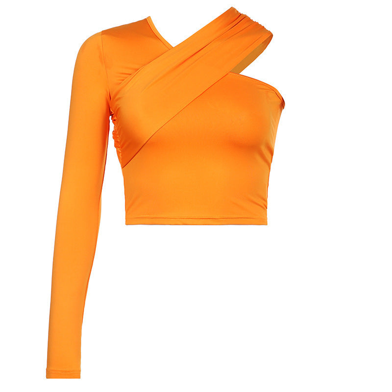 Ms. Sassy One-Shoulder Top