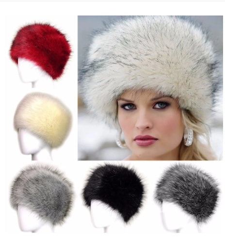 Roulette Thick Fur Hats