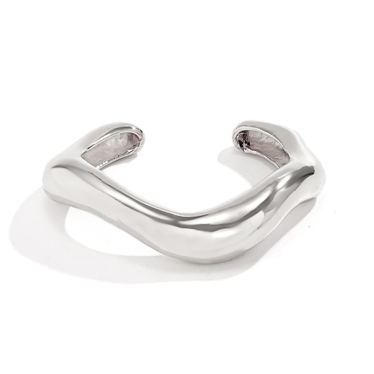 Wavy Bangle Bracelet