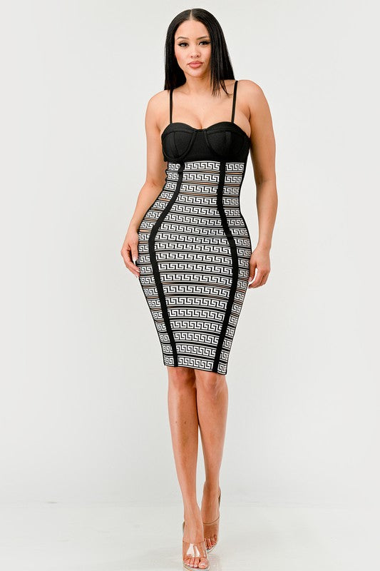 Find My Way Bodycon Dress