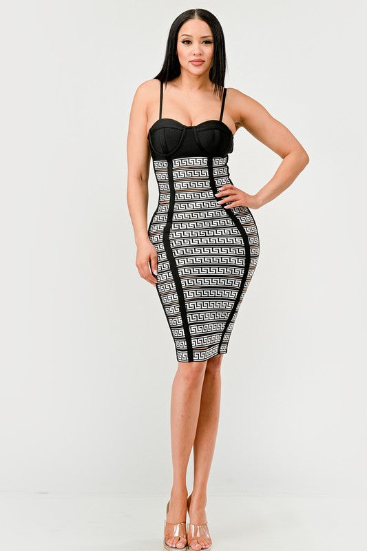 Find My Way Bodycon Dress