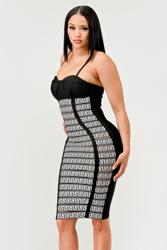 Find My Way Bodycon Dress