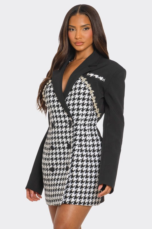 She Mean Business Blazer Dress