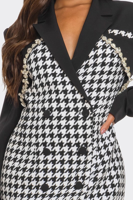 She Mean Business Blazer Dress