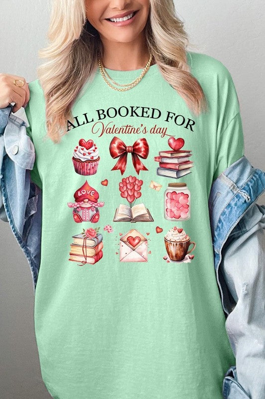 All Booked for Valentines Tee