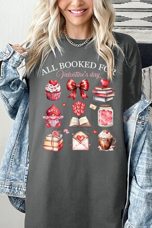 All Booked for Valentines Tee