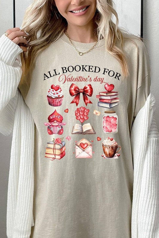 All Booked for Valentines Tee