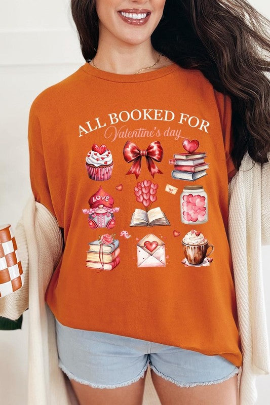 All Booked for Valentines Tee