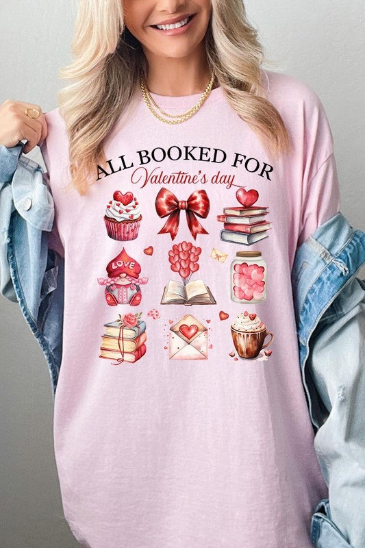 All Booked for Valentines Tee