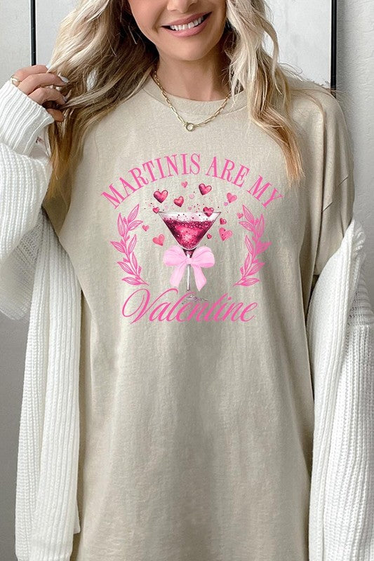 Martinis Are My Valentine Tee