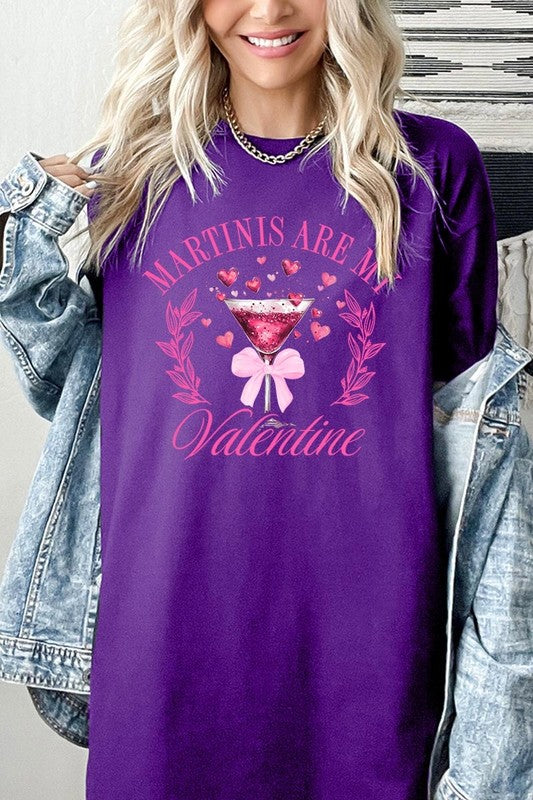 Martinis Are My Valentine Tee