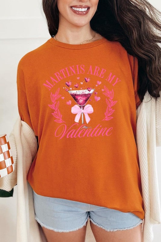 Martinis Are My Valentine Tee