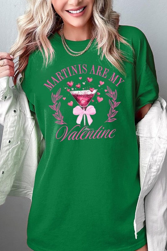 Martinis Are My Valentine Tee