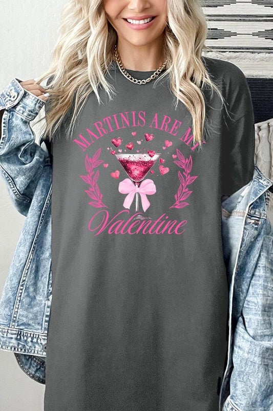 Martinis Are My Valentine Tee