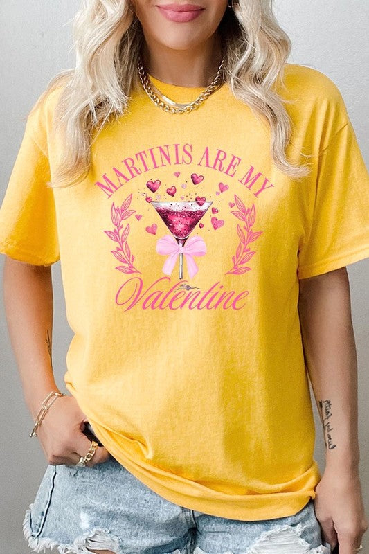 Martinis Are My Valentine Tee