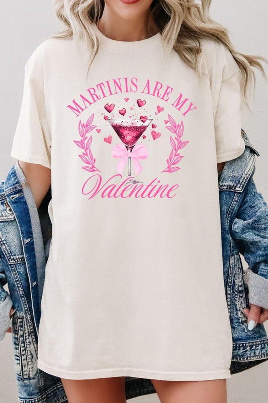 Martinis Are My Valentine Tee