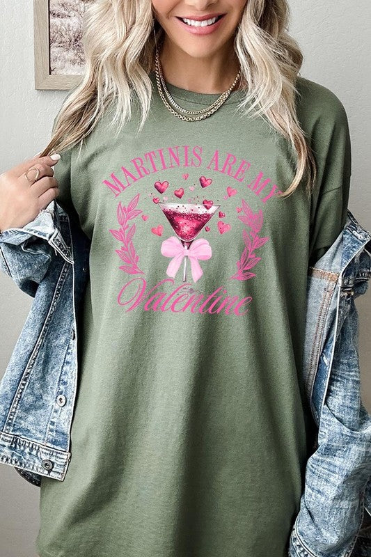 Martinis Are My Valentine Tee