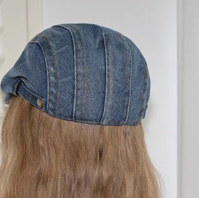 Denim Ivy Cap