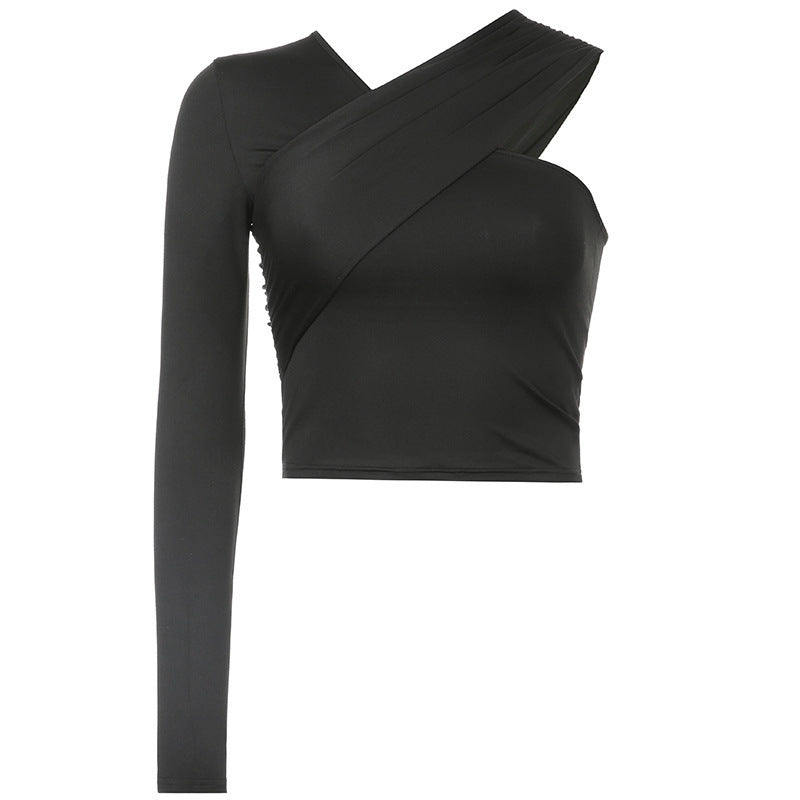 Ms. Sassy One-Shoulder Top