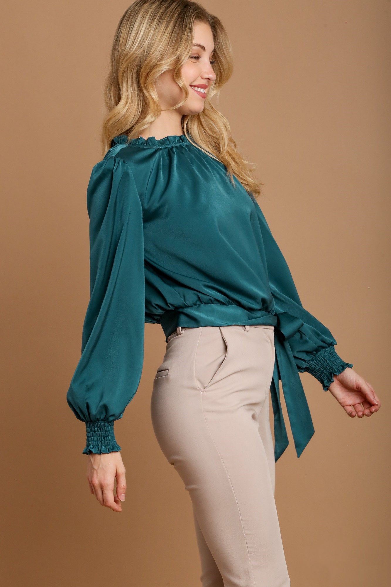 Teal Me Top