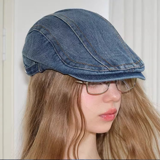 Denim Ivy Cap