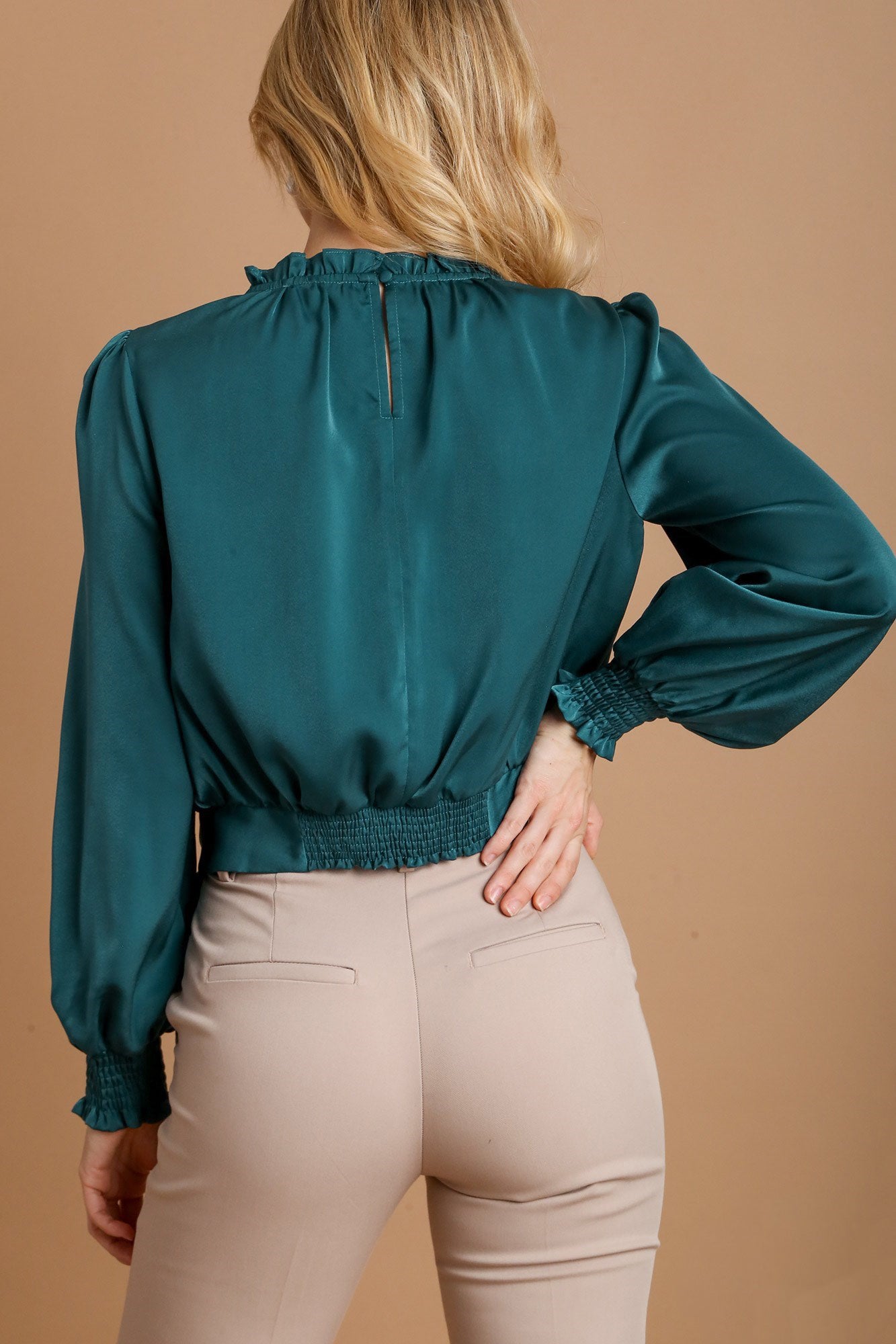 Teal Me Top